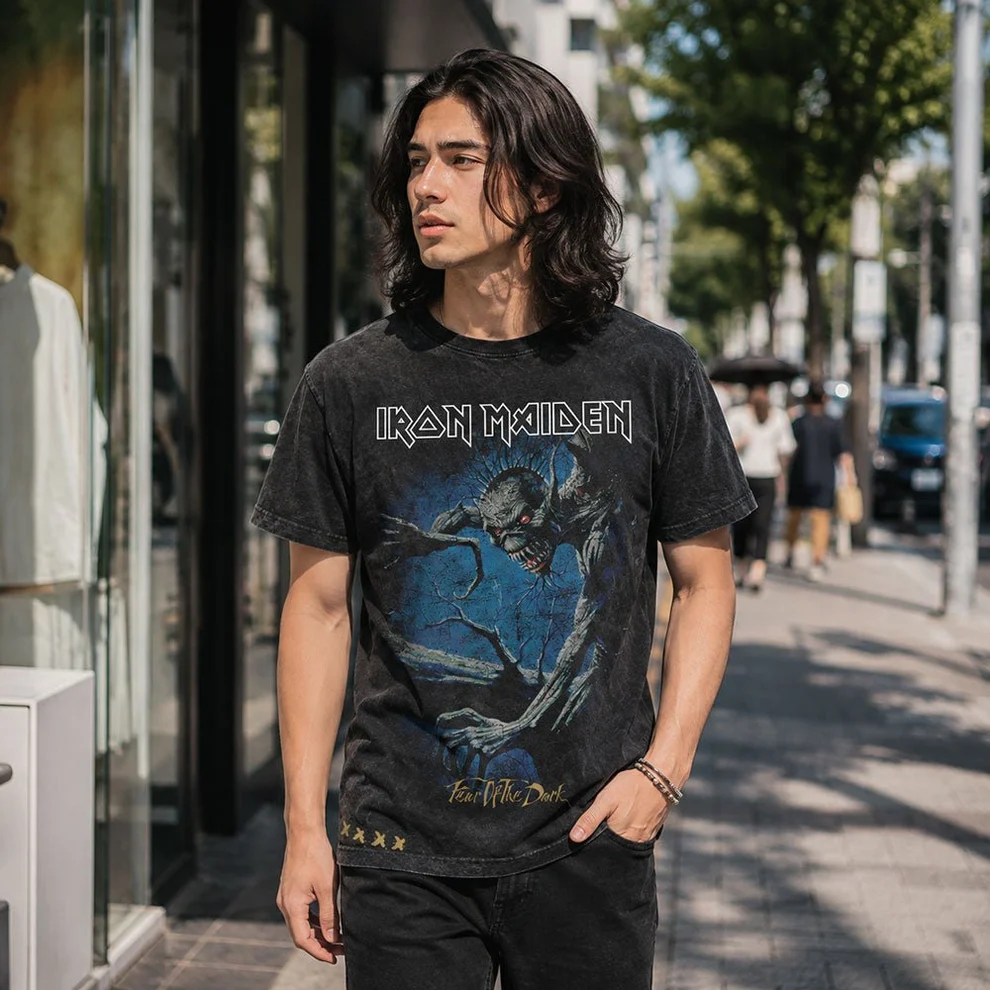 ��ͽ���ʡ� IRON MAIDEN �ʥ�������ᥤ�ǥ�� Fear of the Dark / ��å������ޥ��å����ǥ����֥�å����ͥץ�ߥ��� / T�����