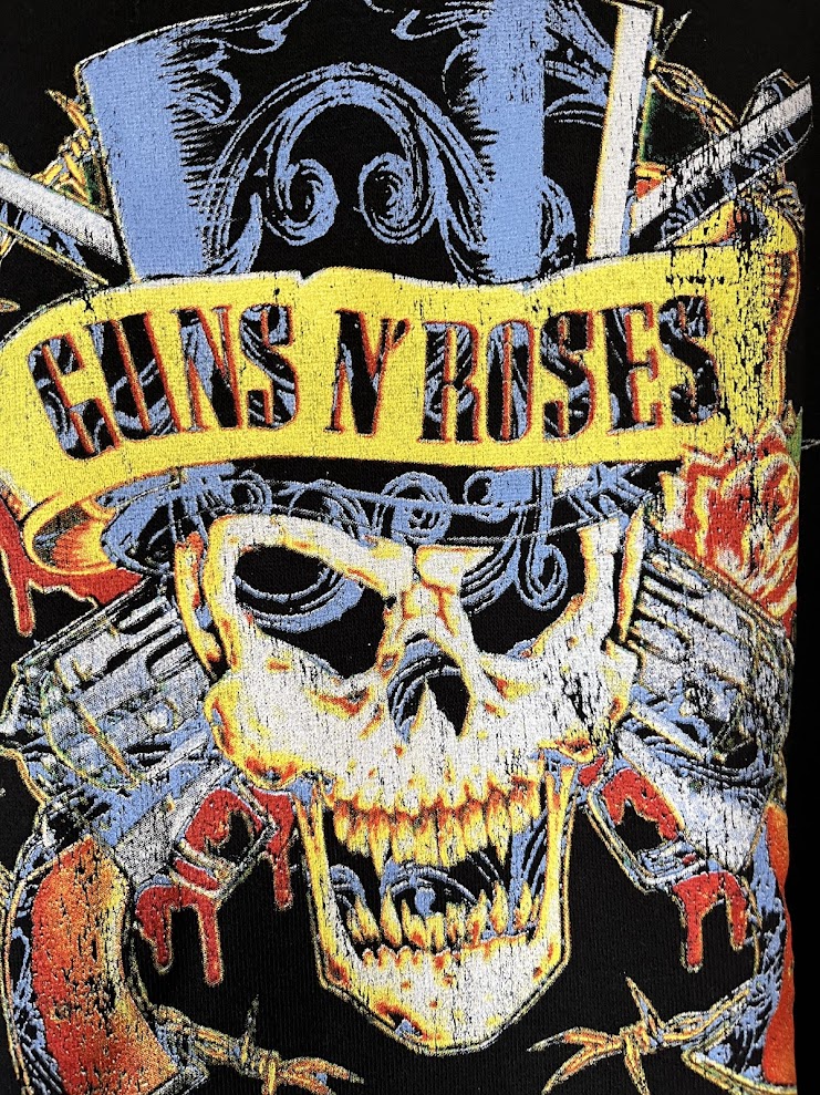 �ں߸ˤ����GUNS N' ROSES -���󥺡�����ɡ���������- TOP HAT �֥ȥåס��ϥåȡ� �ѡ����� XL������
