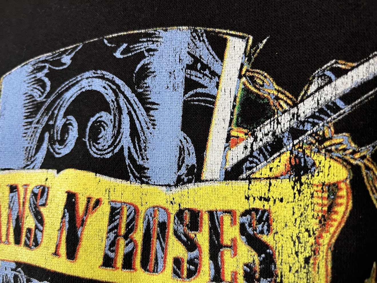�ں߸ˤ����GUNS N' ROSES -���󥺡�����ɡ���������- TOP HAT �֥ȥåס��ϥåȡ� �ѡ����� XL������
