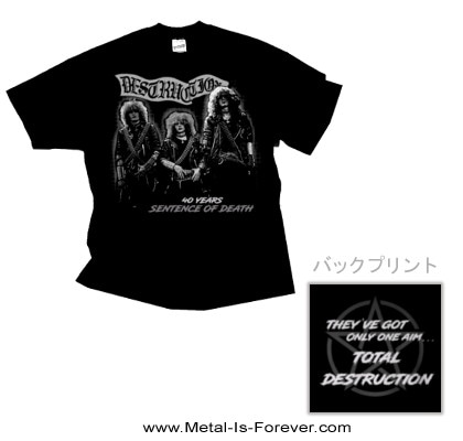 DESTRUCTION (�ǥ��ȥ饯�����) 40 Years Anniversary ��40��ǯ��ǰ�� T�����