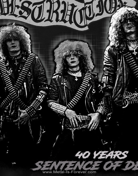 DESTRUCTION (�ǥ��ȥ饯�����) 40 Years Anniversary ��40��ǯ��ǰ�� T�����