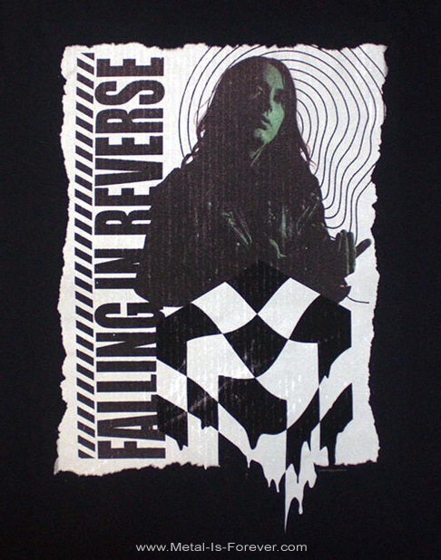 FALLING IN REVERSE (�ե�����󥰡����󡦥��������) 21 Chequered ��21�����å����� T�����