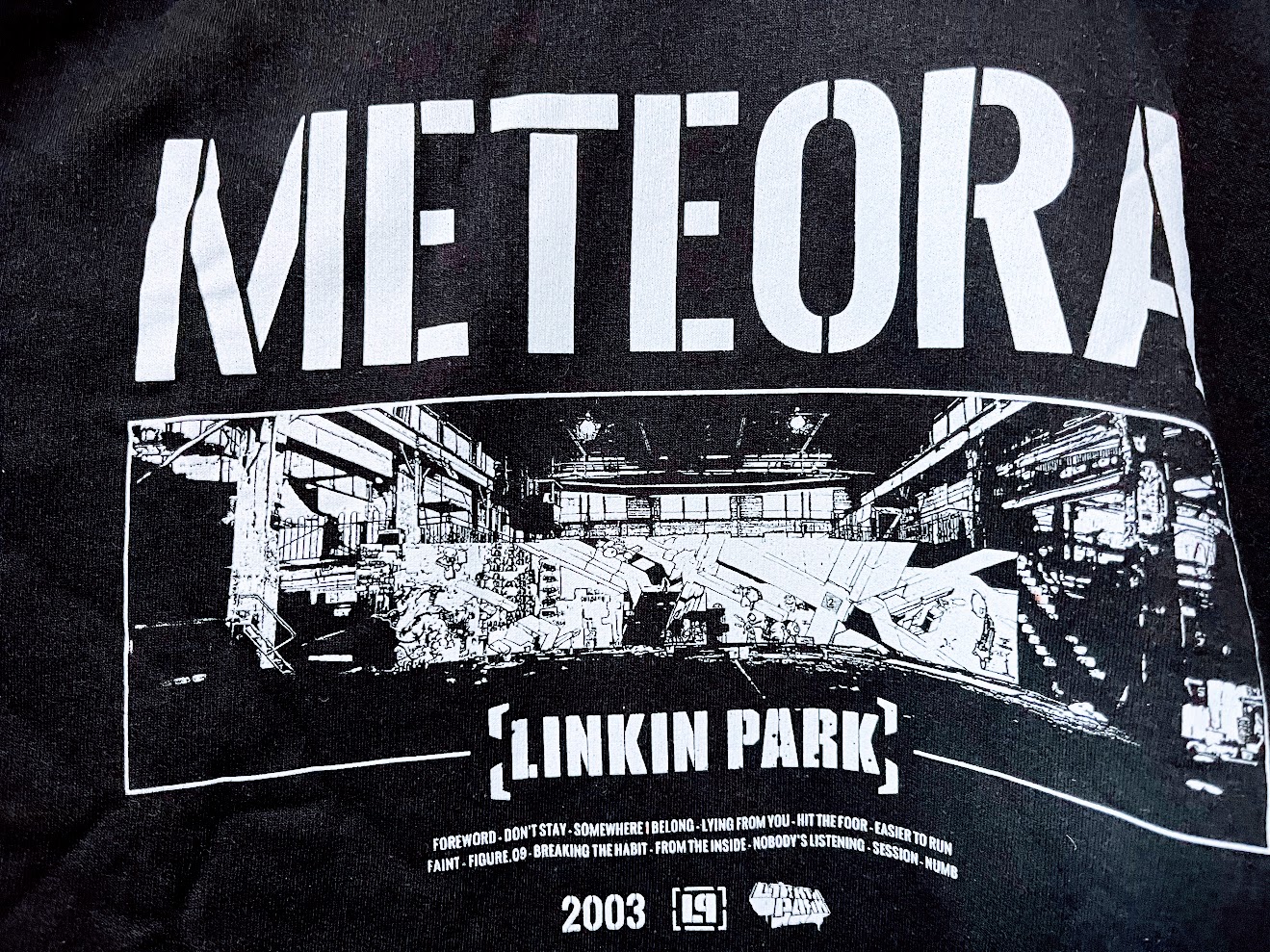 �ں߸ˤ����LINKIN PARK (��󥭥󡦥ѡ���) Meteora Wall Art �֥�ƥ��顦�������뎥�����ȡ�  �ѡ����� XXL������