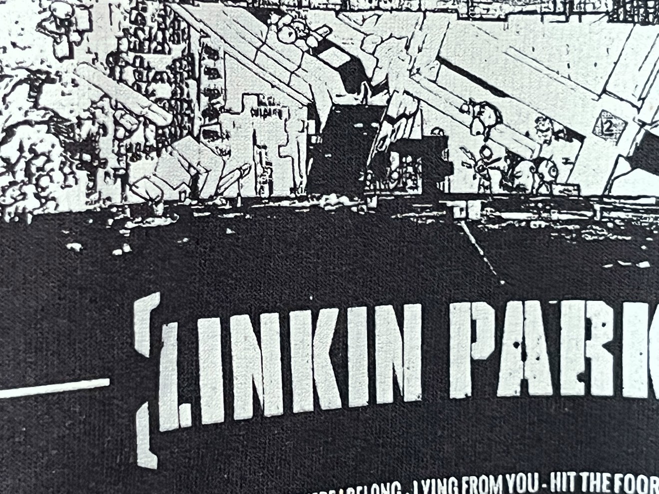 �ں߸ˤ����LINKIN PARK (��󥭥󡦥ѡ���) Meteora Wall Art �֥�ƥ��顦�������뎥�����ȡ�  �ѡ����� XXL������