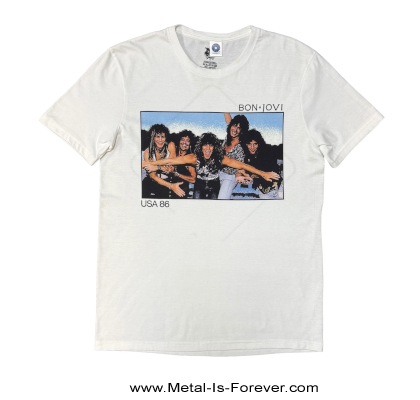 BON JOVI (�ܥ󡦥������) USA '86 ��1986ǯ��USA�ĥ����� T����ġ����