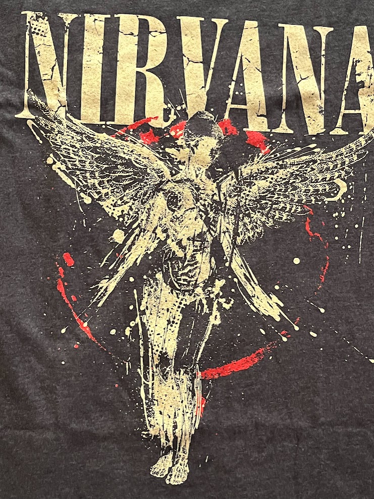 �ں߸ˤ����NIRVANA (�˥��������) In Utero �֥��󡦥桼�ƥ��ץڥ���� T����ġʥ��졼�� M������