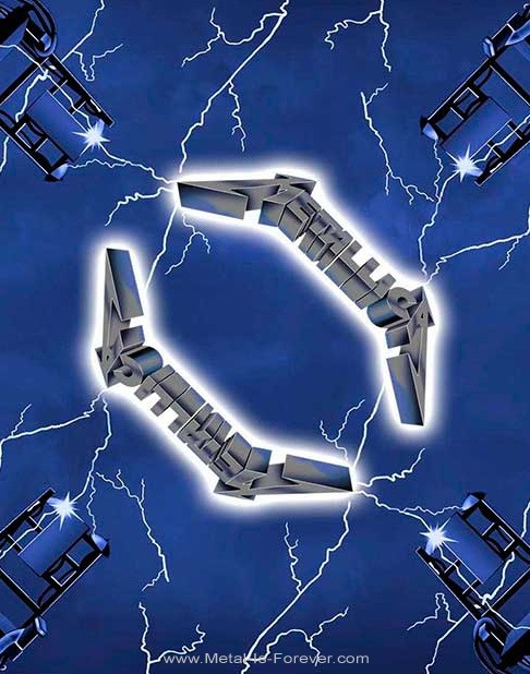 METALLICA (�᥿�ꥫ) Ride The Lightning �֥饤�ɡ������饤�ȥ˥󥰡� �Х����