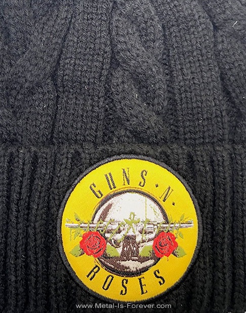 GUNS N' ROSES (���󥺡�����ɡ���������) Classic Logo �֥��饷�å��������� �˥åȥ���å�