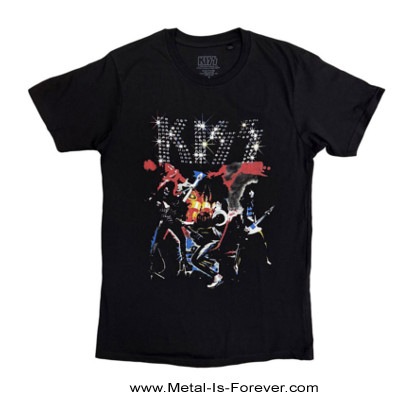 KISS (���å�) Band Sparkle�֥Х�ɡ����ѡ������ T�����