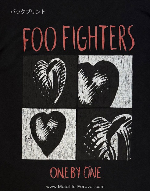 FOO FIGHTERS (�ա����ե���������) One By One�֥�󡦥Х������� �����ܥ� T�����