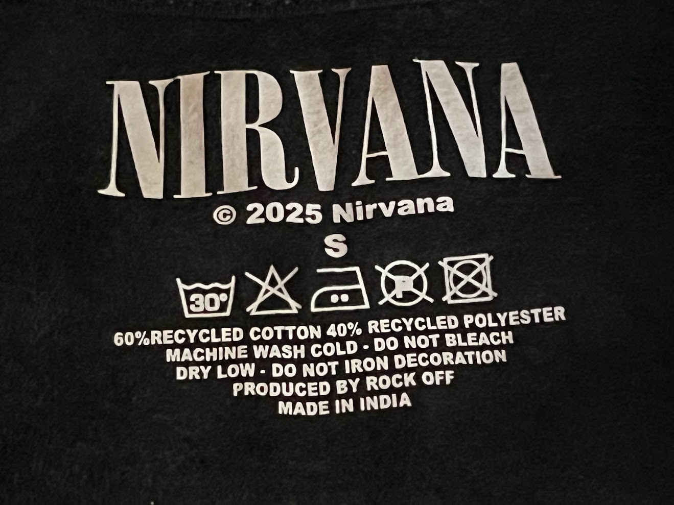 �ں߸ˤ����NIRVANA (�˥��������) In Utero �֥��󡦥桼�ƥ��� ���åס��ѡ������ʥ��㥳���롦���졼�� S������