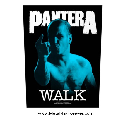 PANTERA (パンテラ) WALK 「ウォーク」 バックパッチ｜メタルTシャツ 