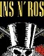 GUNS N' ROSES (���󥺡�����ɡ���������) Skull & Guns �֥����롦����ɡ����󥺡� �Хå��ѥå�