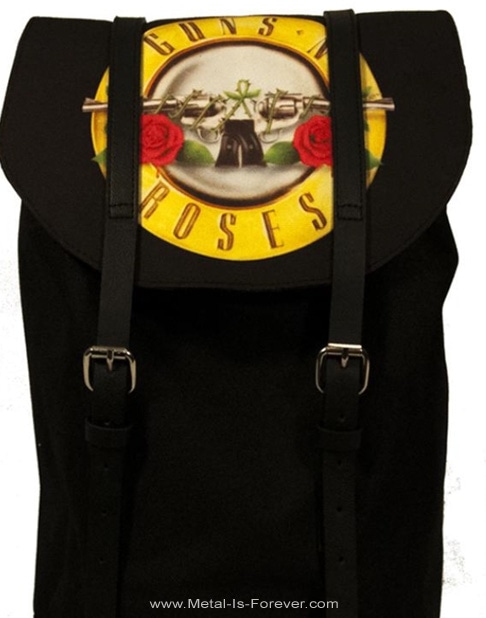 GUNS N' ROSES (���󥺡�����ɡ���������) Classic Roses Logo �֥��饷�å������������������� �Хå��ѥå�