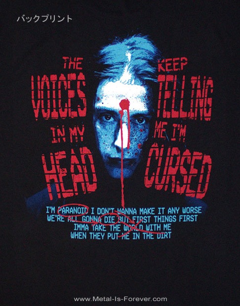 FALLING IN REVERSE (ե󥰡󡦥) Voices in My Head ֥󡦥ޥإåɡ T