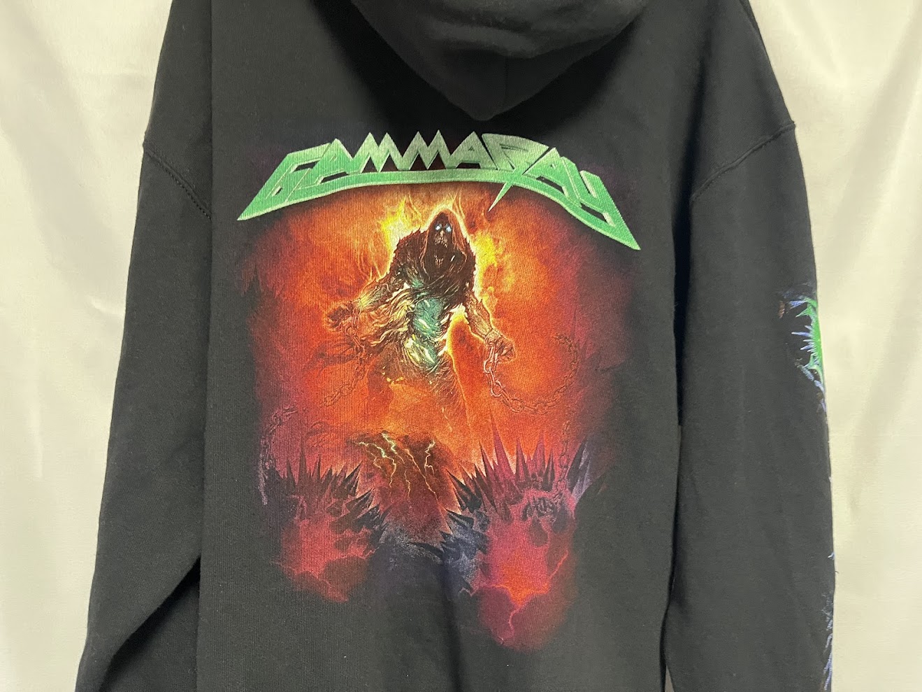 �ں߸ˤ����GAMMA RAY (����ޡ��쥤) 30 YEARS GREEN LOGO ��30��ǯ��ǰ�����꡼�󡦥����� ���åס��ѡ�����XL������
