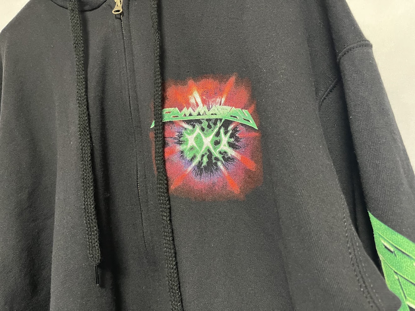 �ں߸ˤ����GAMMA RAY (����ޡ��쥤) 30 YEARS GREEN LOGO ��30��ǯ��ǰ�����꡼�󡦥����� ���åס��ѡ�����XL������