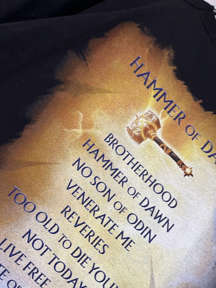 �ں߸ˤ����HAMMERFALL (�ϥ�ޡ��ե�����) Hammer Of Dawn �֥ϥ�ޡ������֡��ɡ���� �ԥ���� L������