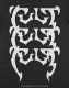THE CULT (���������) REPEATING LOGO �֥�ԡ��ȡ������� T�����