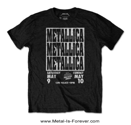 METALLICA (᥿ꥫ) COW PALACE ֥ѥ쥹 ԥ