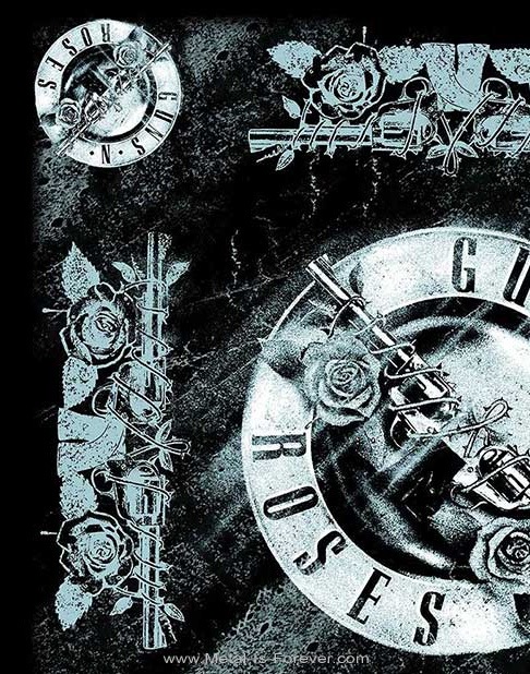 GUNS N' ROSES (���󥺡�����ɡ���������) Logo �֥����� �Х����