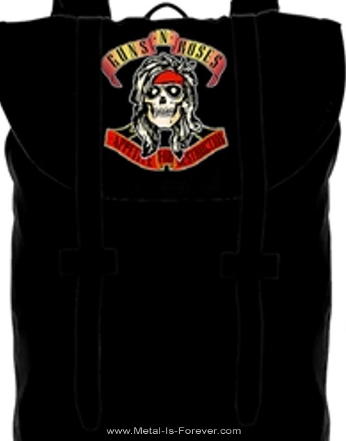 GUNS N' ROSES (���󥺡�����ɡ���������) Appetite For Destruction Duff McKagan Skull �Хå��ѥå�