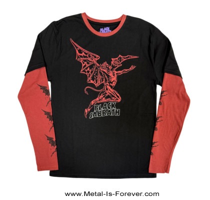 BLACK SABBATH (֥åХ) Red Henry Wavy Logo ֥åɡإ꡼ӡ 쥤䡼Ĺµԥ