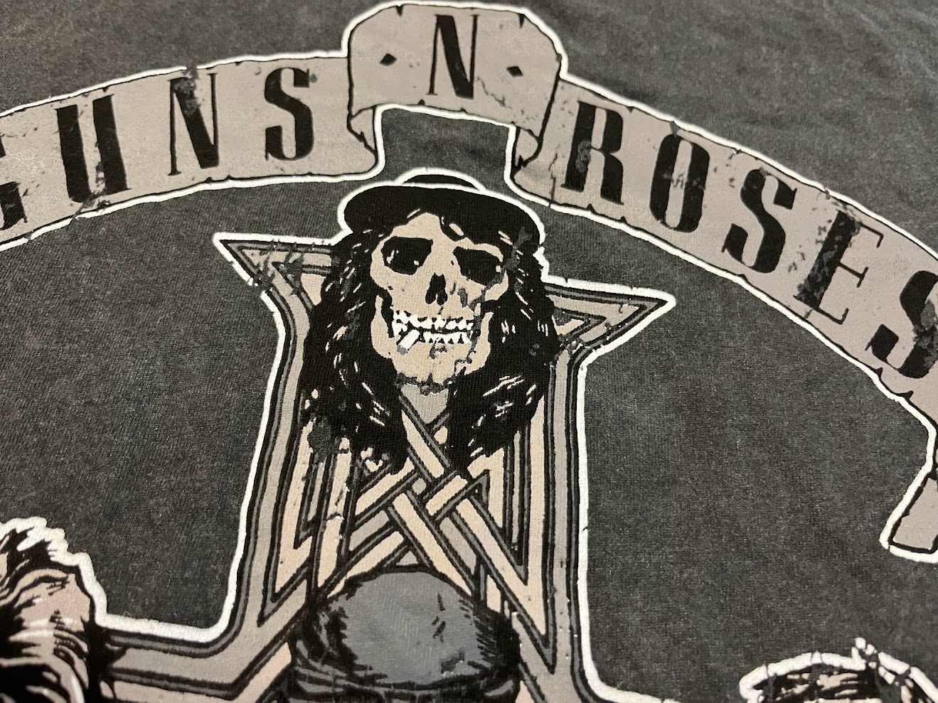 �ں߸ˤ����GUNS N' ROSES (���󥺡�����ɡ���������) APPETITE FOR DESTRUCTION �֥��ڥ����ȡ��ե������ǥ����ȥ饯������ ��Υ��� �ʤ����� T����� XL������