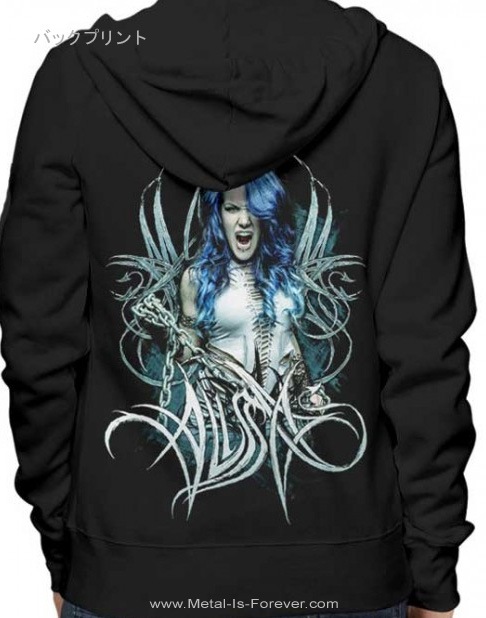 在庫有り商品 Alissa White Gluz アリッサ ホワイト グラズ Photo Logo フォト ロゴ ジップ パーカー Sサイズ メタルｔシャツショップmetal Is Forever