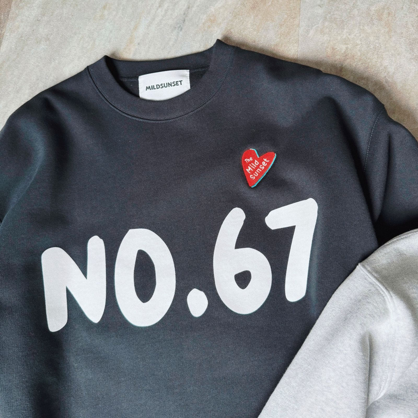 オリックスバファローズ　中川圭太コラボ　スウェットマイルドサンセット　Mサイズ 中川圭太×MILDSUNSET】<br>NO.67 crewneck sweat | すべての商品