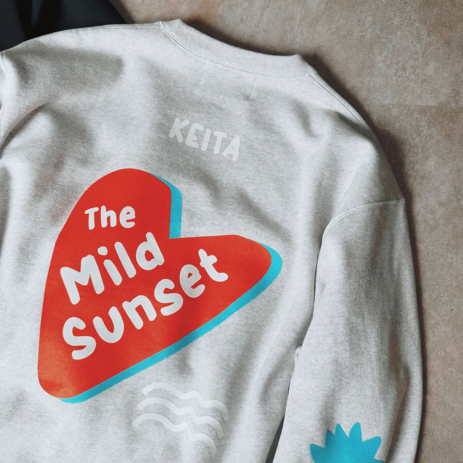 オリックスバファローズ　中川圭太コラボ　スウェットマイルドサンセット　Mサイズ 中川圭太×MILDSUNSET】<br>NO.67 crewneck sweat | すべての商品