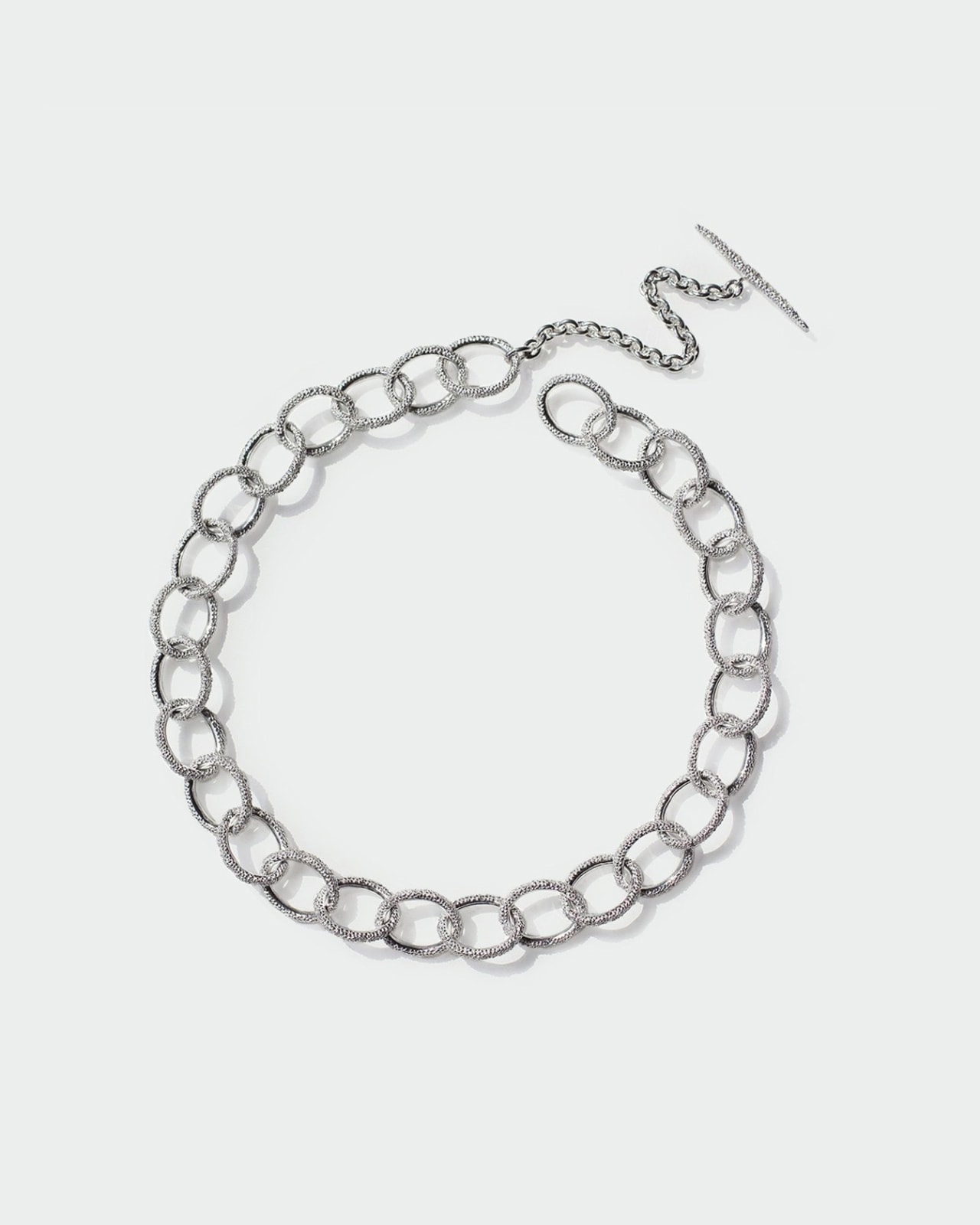 Pave Chain Short Necklace