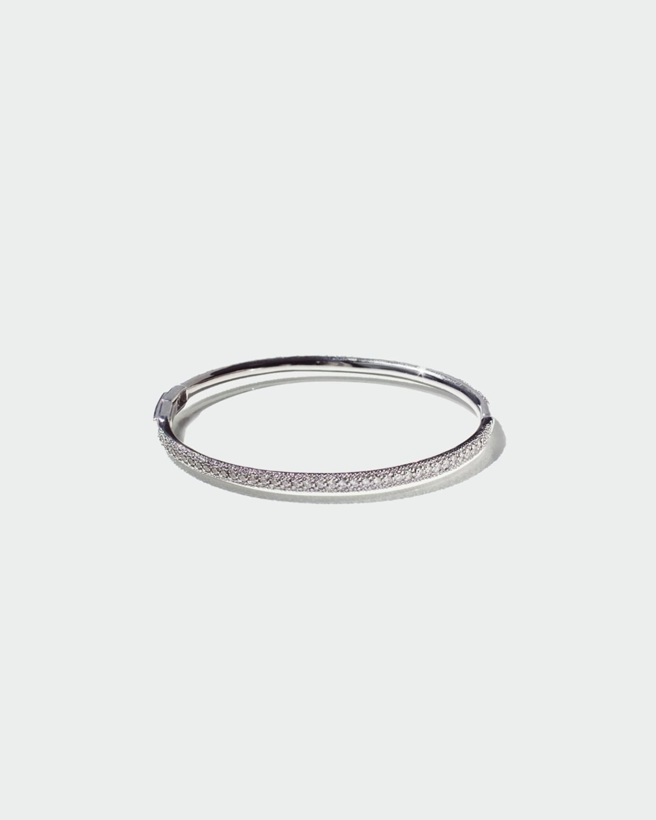 Pave Straight Bangle