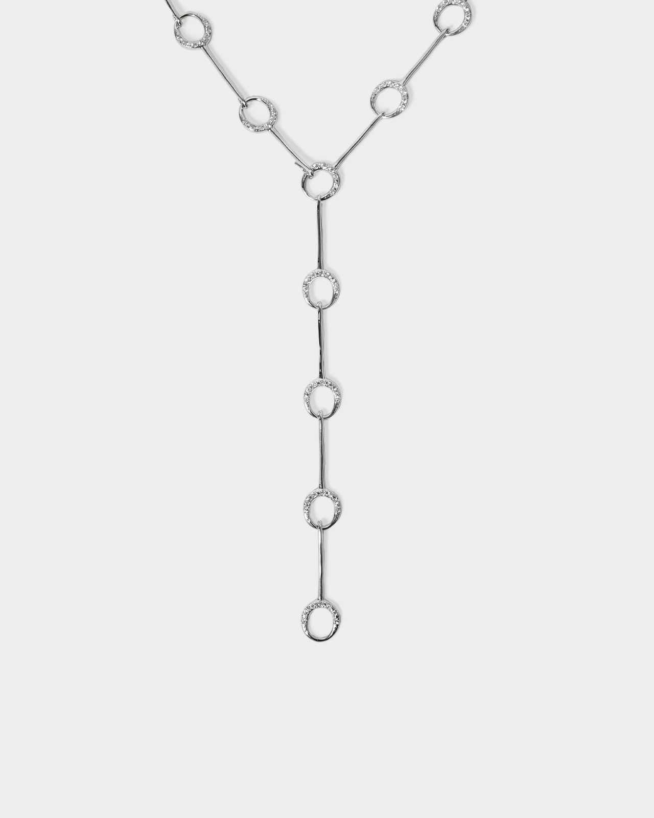 Circle/Bar Link Necklace