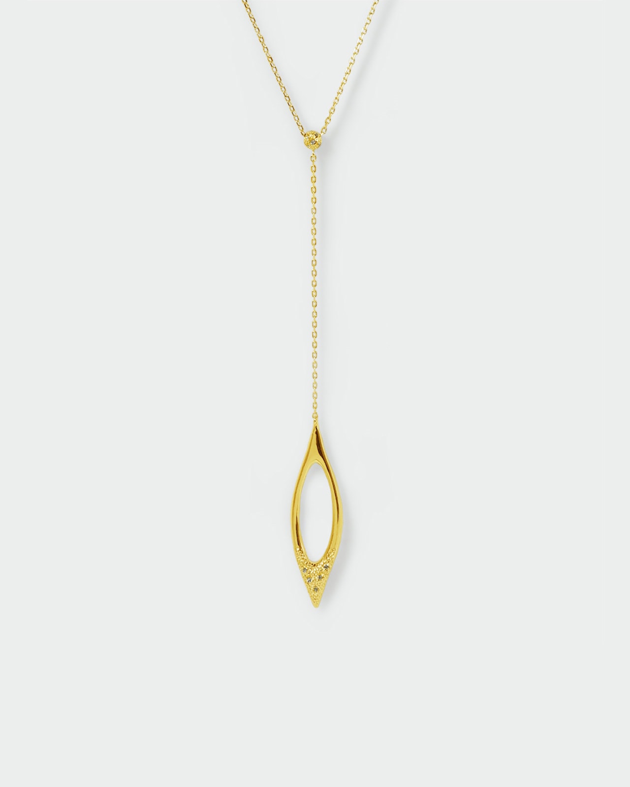 Flow Line Y Pendant