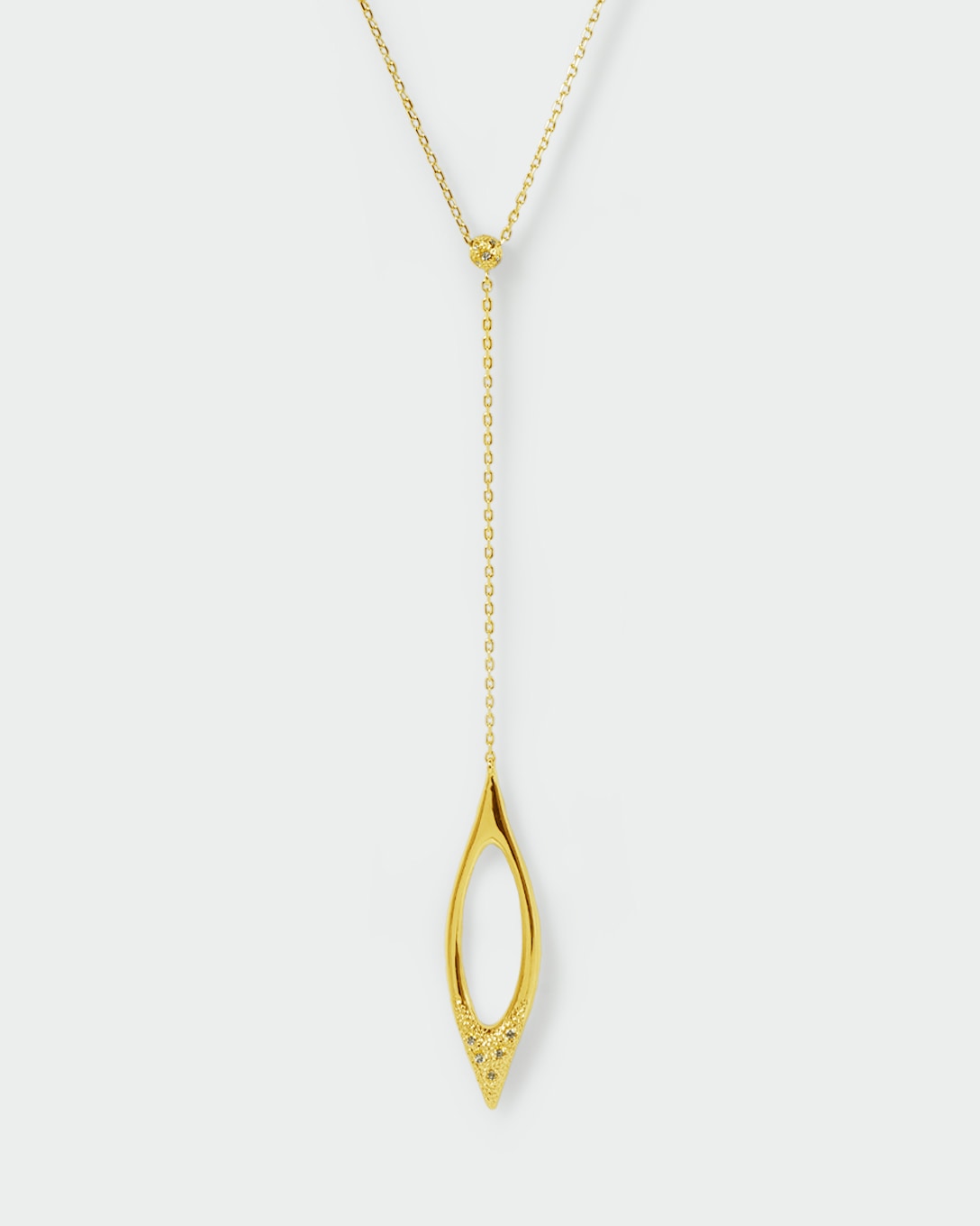 Flow Line Y Pendant