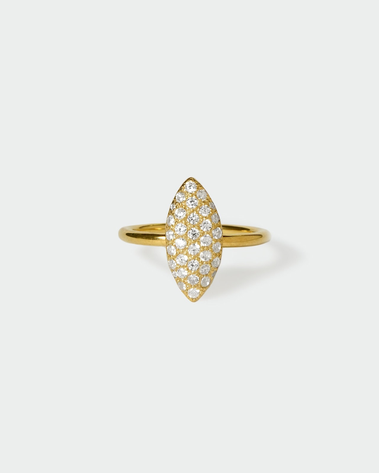 Marquise Pave Ring