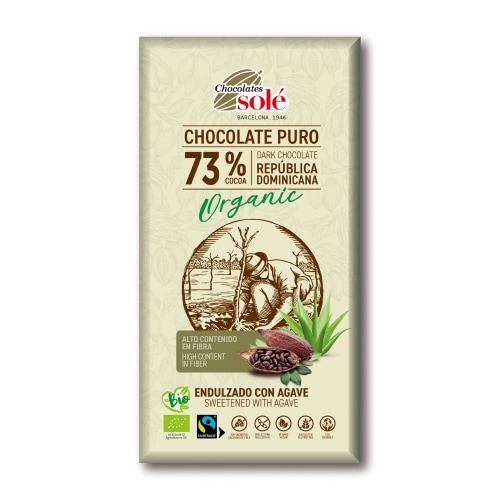 ダークチョコレート73% アガベ 100g[チョコレートソール]〈冬季限定〉　