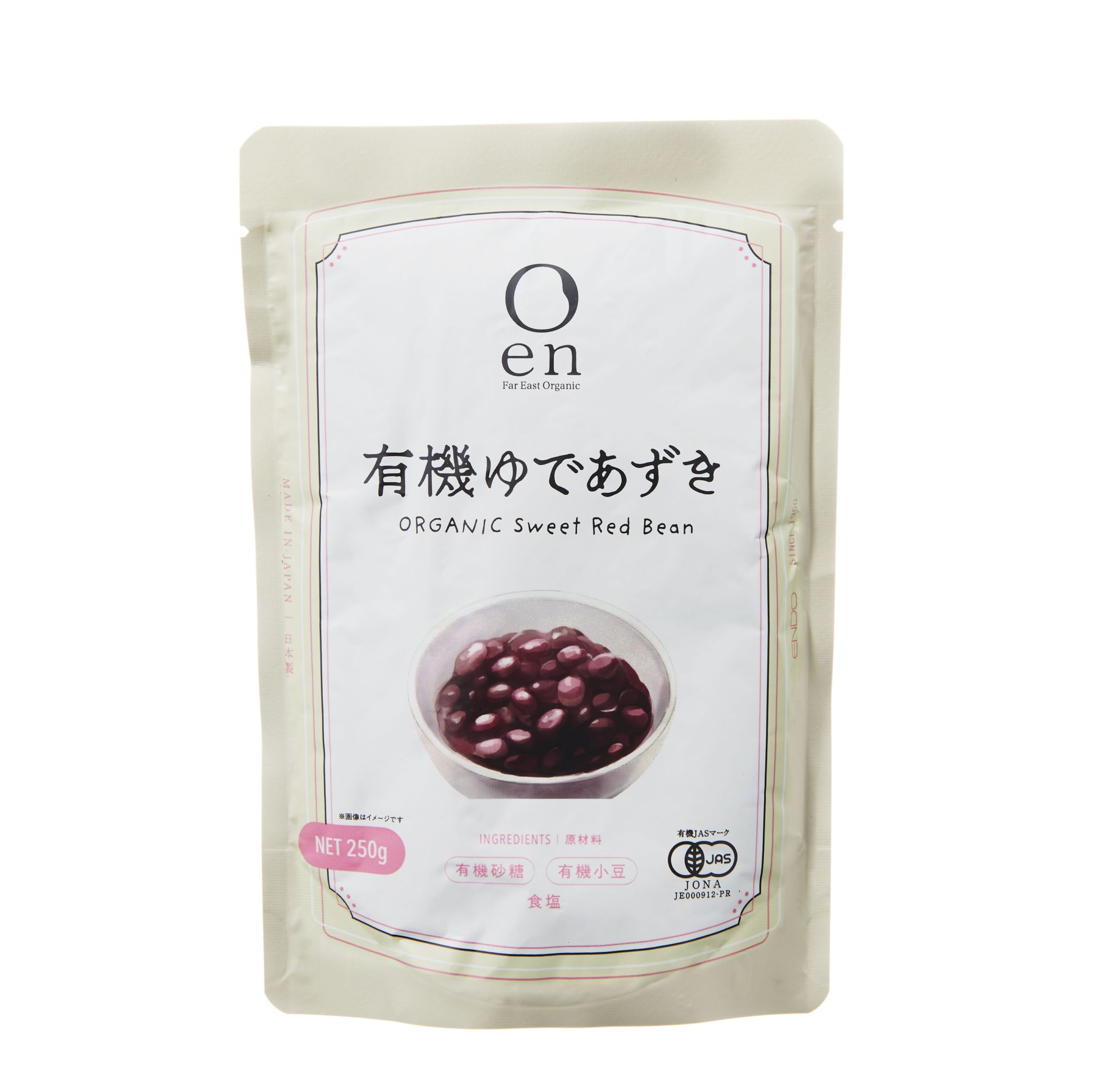 en有機ゆであずき[遠藤製餡]