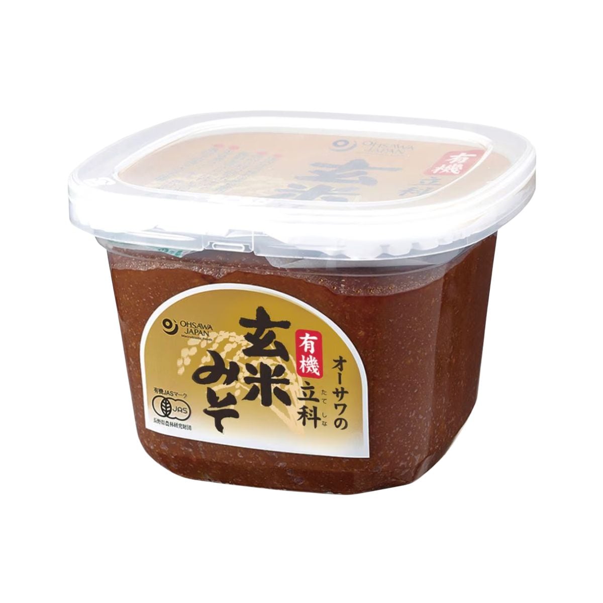 オーサワの有機立科玄米みそ[オーサワジャパン]