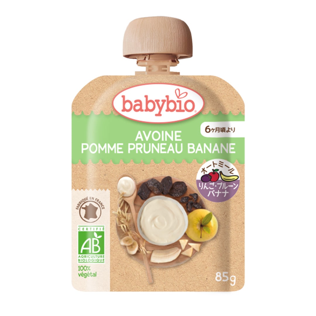 ベビーオートミール アップル・プルーン・バナナ［ベビービオ］