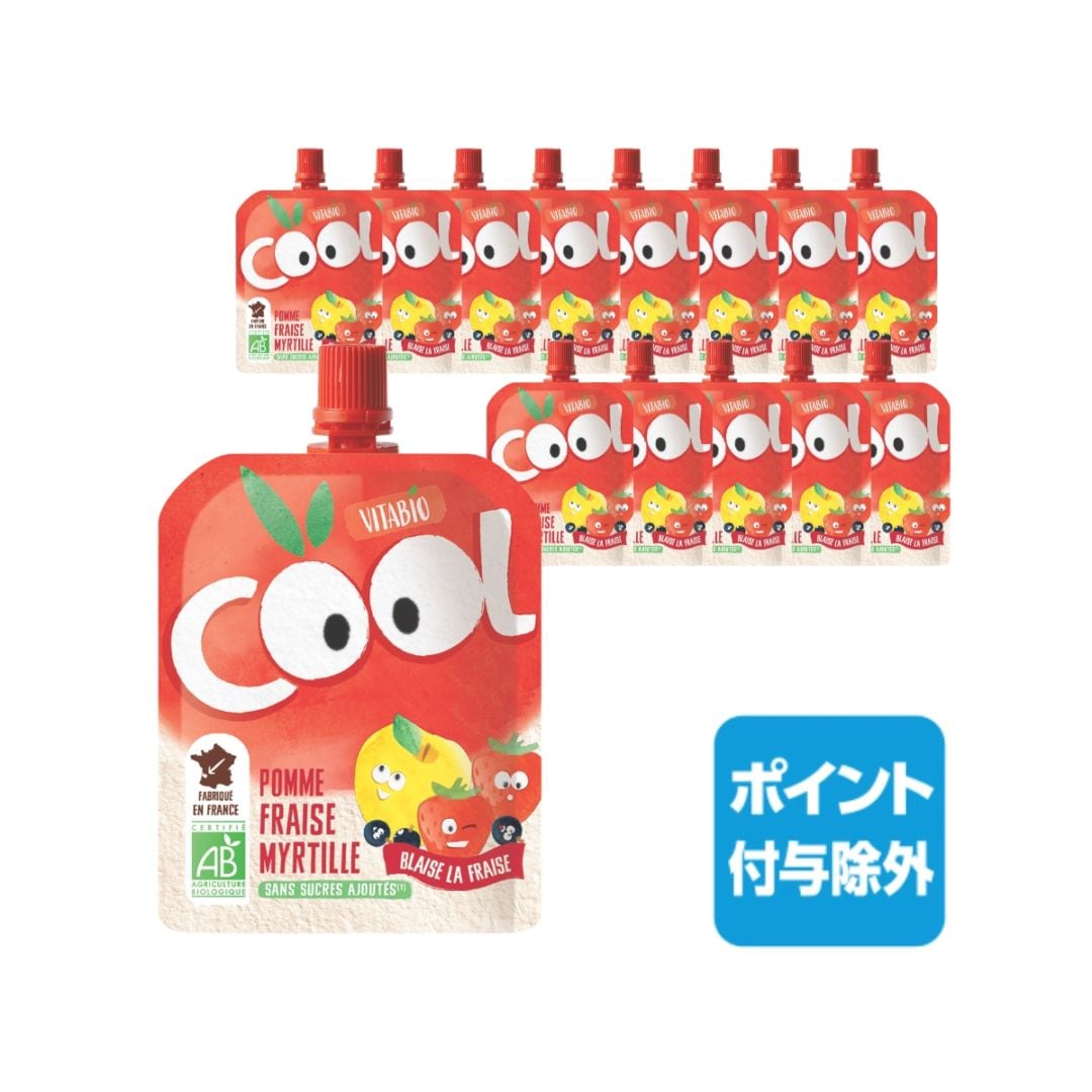 クールフルーツ アップル・ストロベリー・ブルーベリー14個セット[ヴィタビオ]