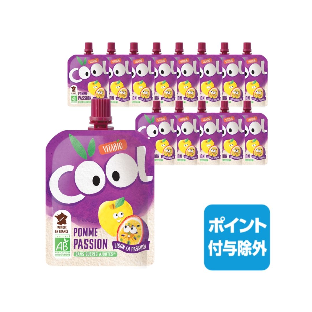 クールフルーツ アップル・パッションフルーツ 14個セット[ヴィタビオ]