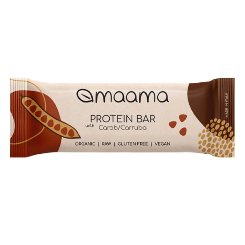 オーガニックプロテインバー キャロブ(アウトレット:2026/6/3期限)[マーマ]