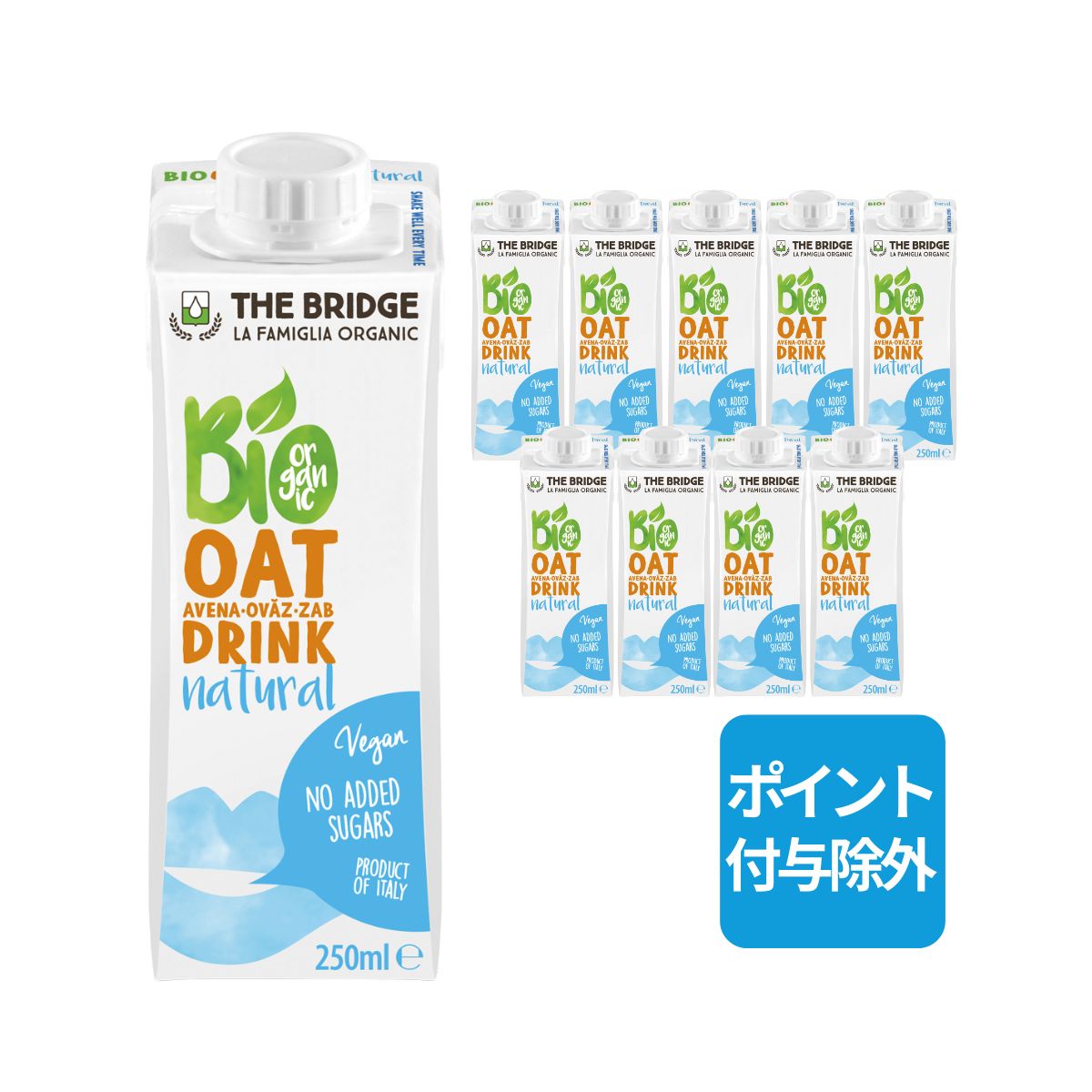 オーツドリンク 250ml 10本セット[ブリッジ]