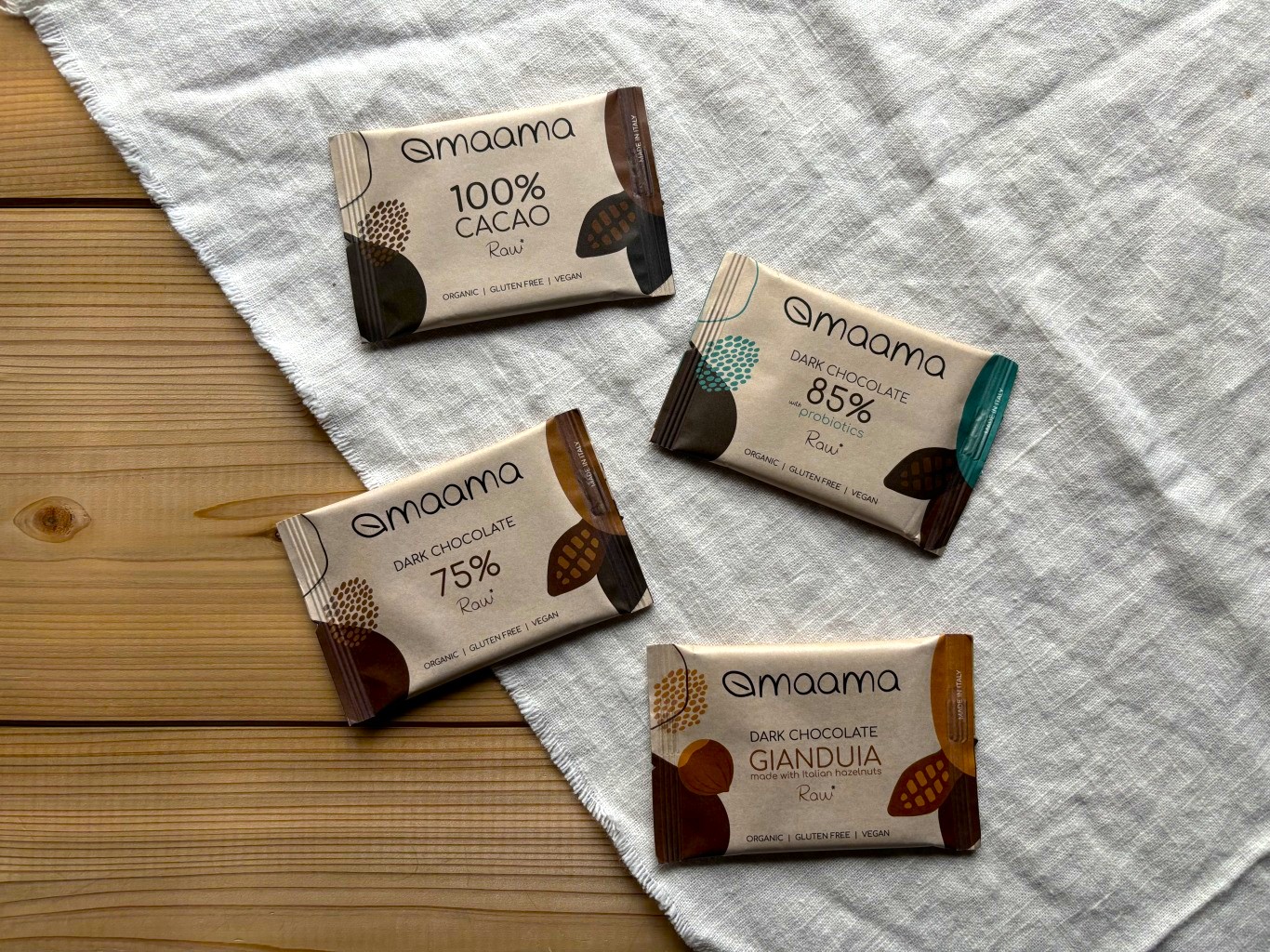 チョコのママさま専用品です オーガニックローチョコレート75%[マーマ]〈冬季限定〉｜ミトク