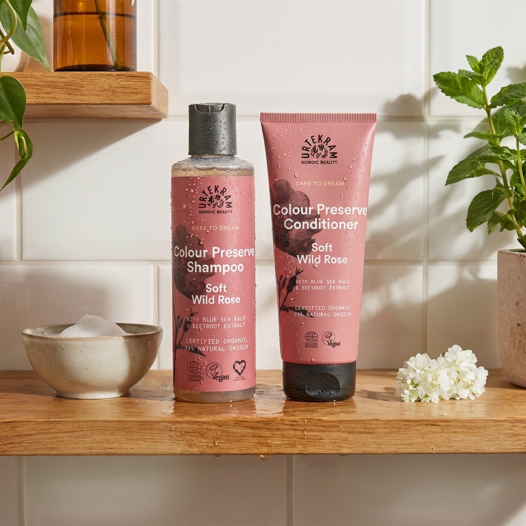 オーガニック カラー&ダメージケア ヘアケアセット ローズ