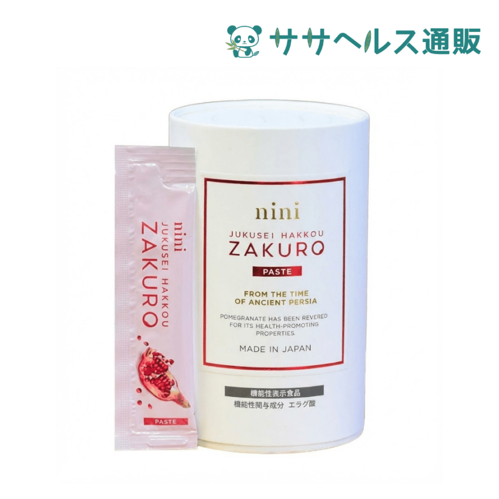 nini ニニ 熟成発酵ザクロペースト 10g × 30包 個包装 国産 砂糖不使用 無添加