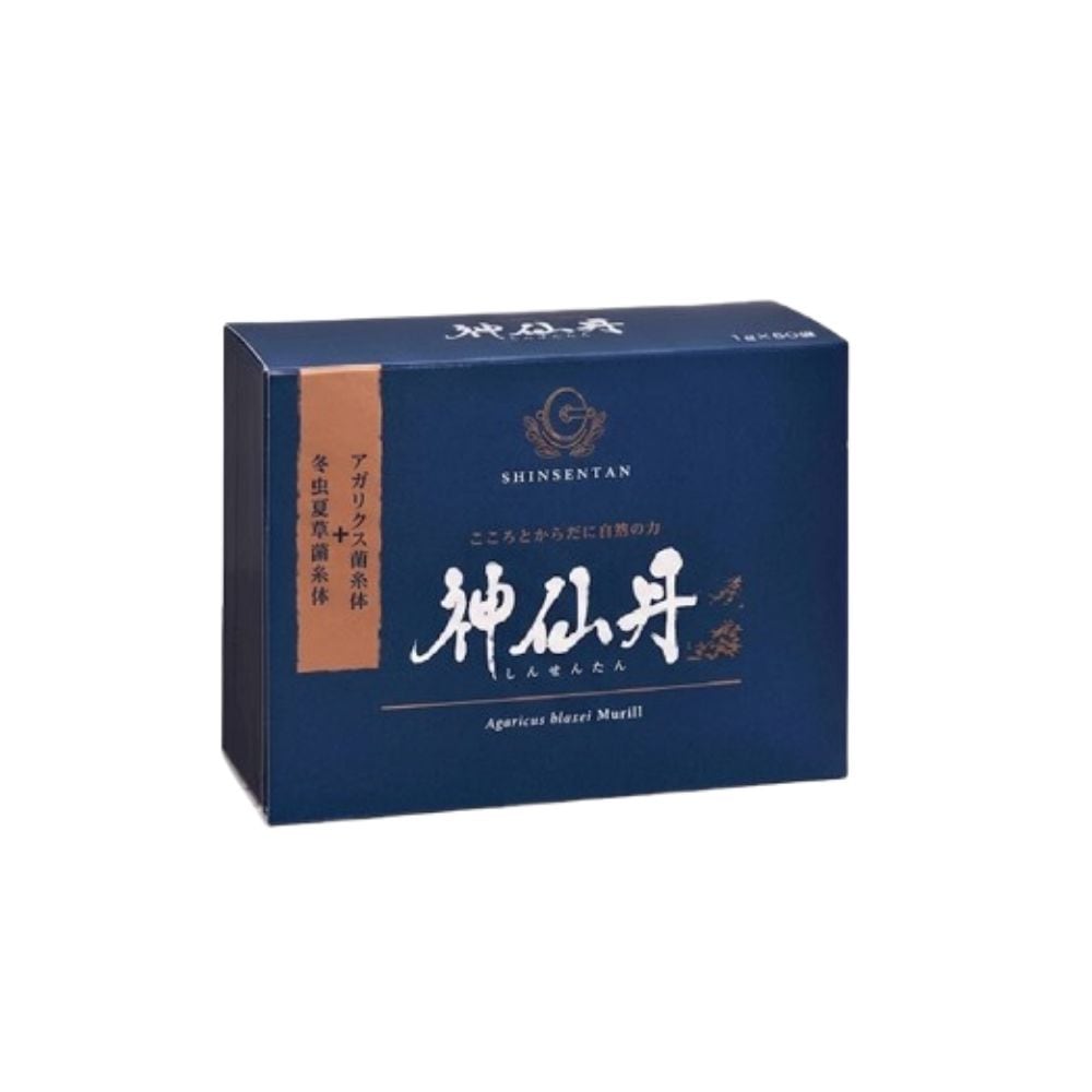 神仙丹 1.0g × 60袋 シンセンタン しんせんたん アガリクス茸菌糸体 冬虫夏草菌糸体 コルディセプス ミリタリス ビール酵母 β-グルカン 細粒 健康補助食品 クラシエ