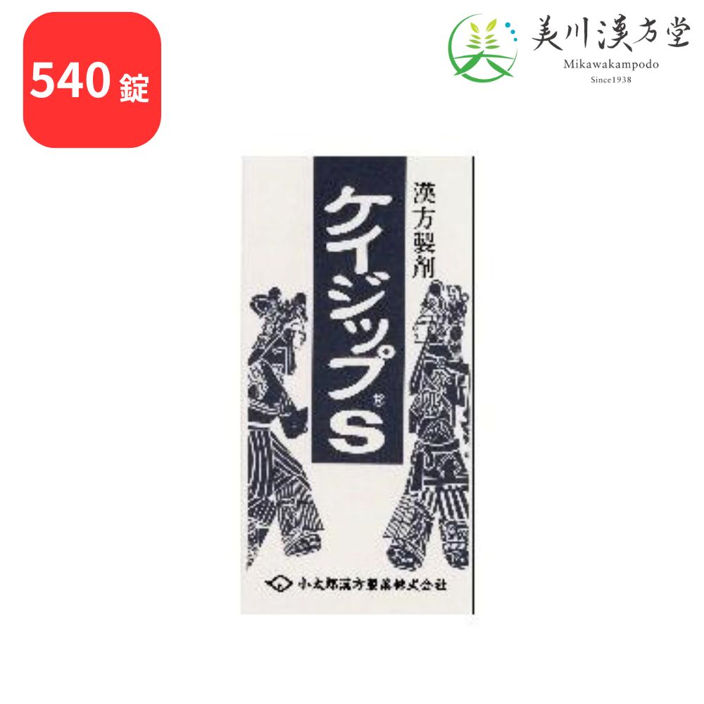 【第2類医薬品】 ケイジップS 桂枝加朮附湯 ケイシカジュツブトウ 540錠 コタロー 小太郎漢方 神経痛 関節痛